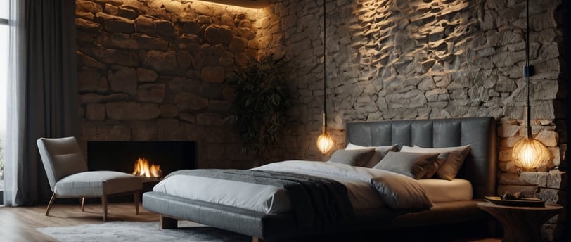 2025 tile trends for bedrooms | natural stones | eco friendly tiles for walls 