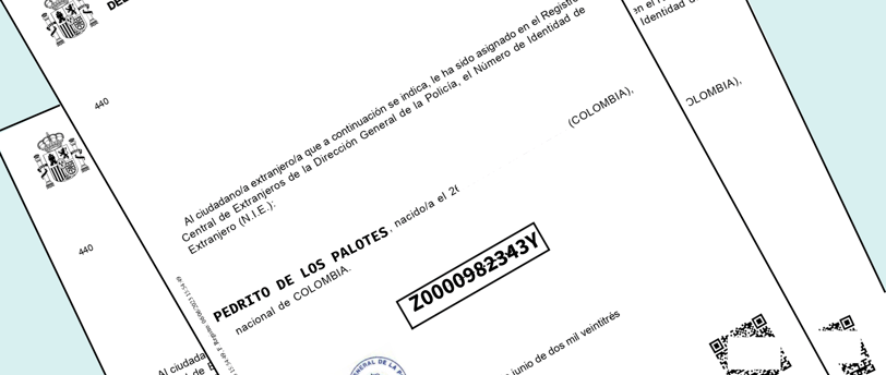 a close up of a document with a stamp on it