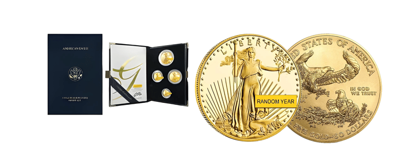 gold american eagle proof set