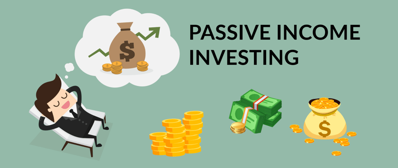 person laying down while earning passive income