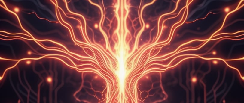 Image to depict neurons firing in a circuit