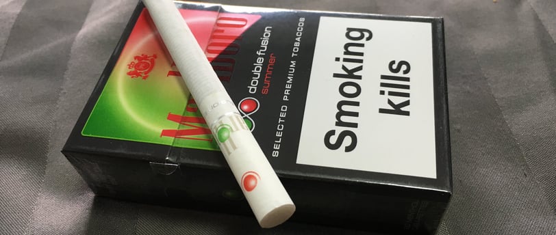 Marlboro Double Fusion Summer 2เม็ดบีบ