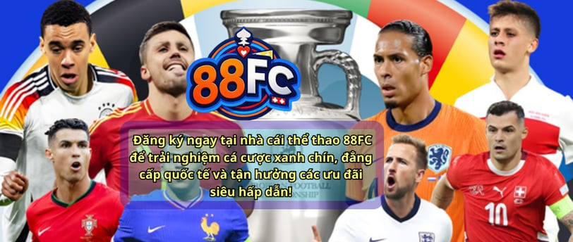 Thể Thao Nhà Cái 88FC – Cá Cược Bóng Đá, Đua Ngựa, Đá Gà, Kèo 88FC Hấp Dẫn