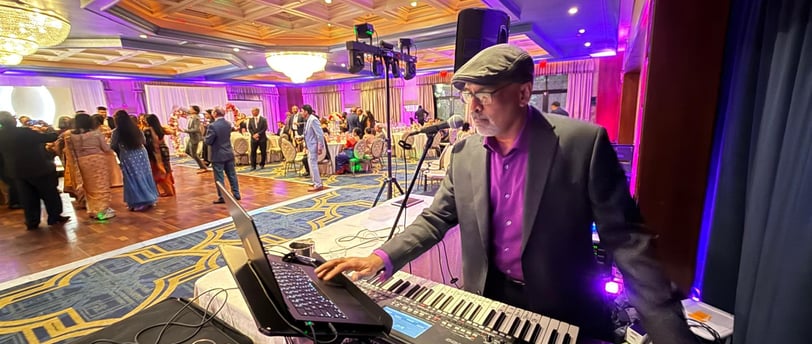 Rajan Bhai doing DJ