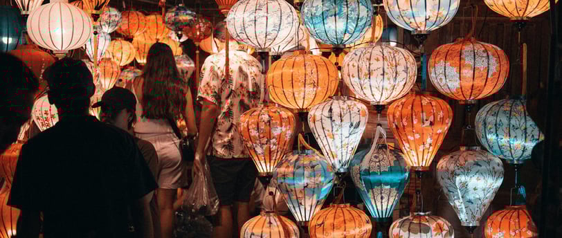 Cheap travel destinations 2025: Hoi An lanterns