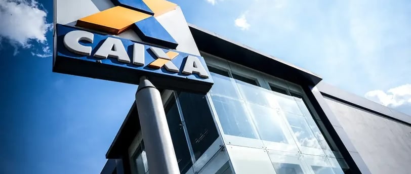 Agência da Caixa Econômica.