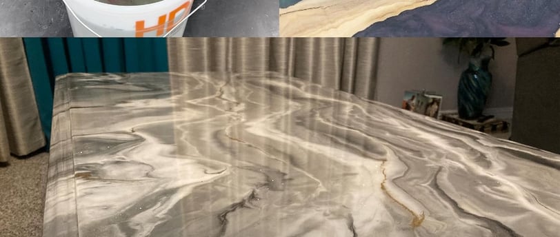 Epoxy Resin Countertop, resin art, resin jewelry, resin tables