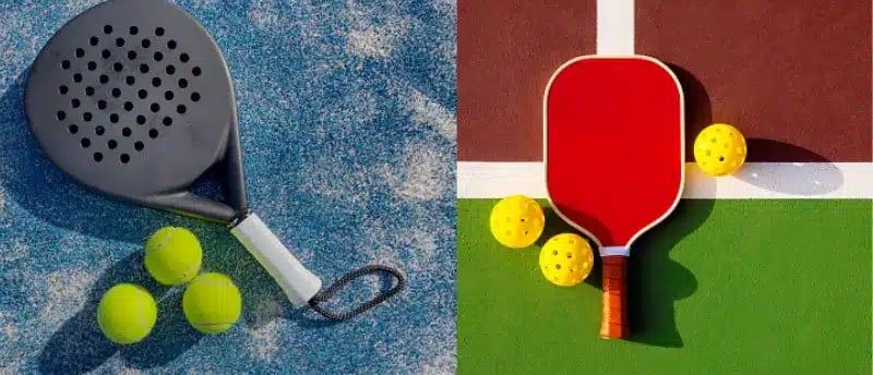 padel vs pickleball