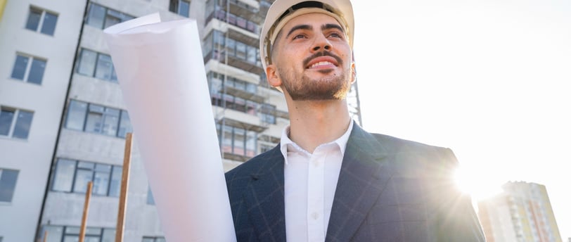 architect after completing project