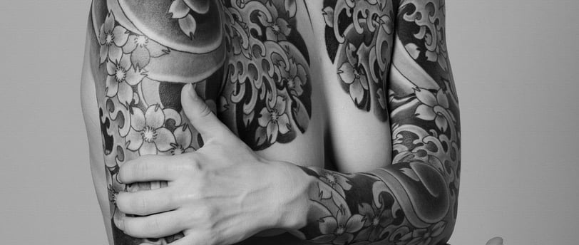 sakura tattoo sleeve germany artist japanese