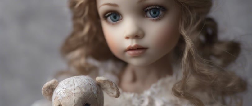 girl in pink dress doll