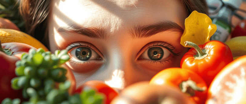 Woman over 40 practicing eye exercises to prevent age-related vision decline