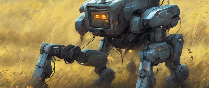 a robot like robot with a robot like body