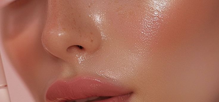 makeup glowing