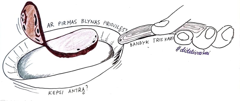 pirmas blynas