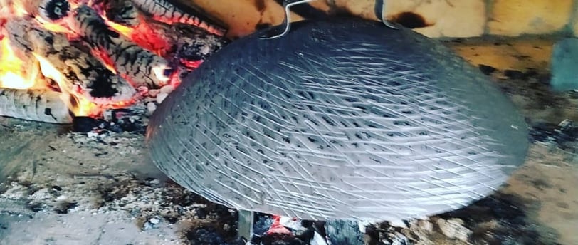 Cuisson à l'étouffée avec cloche croate