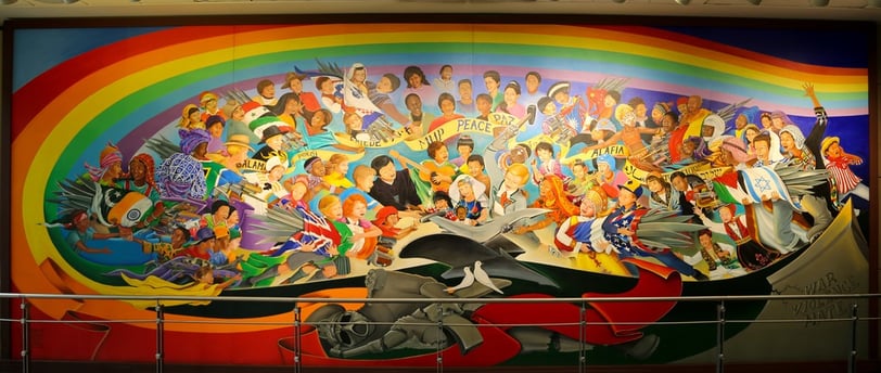 mural aeropuerto de denver