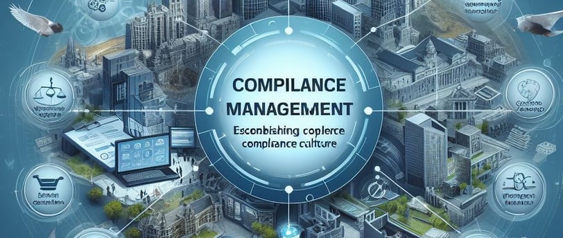 a business management system with a circular wheel