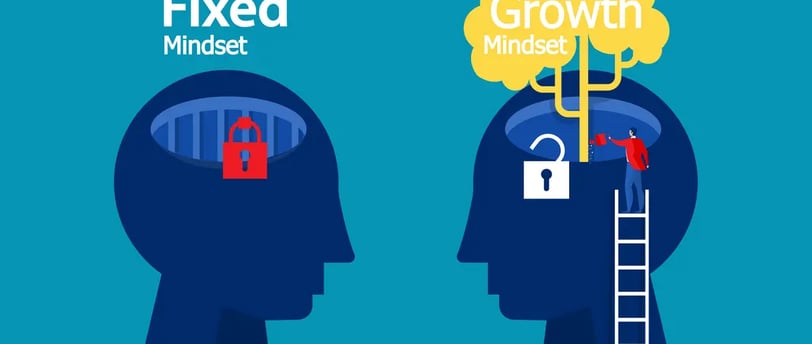 fixed and growth mindset