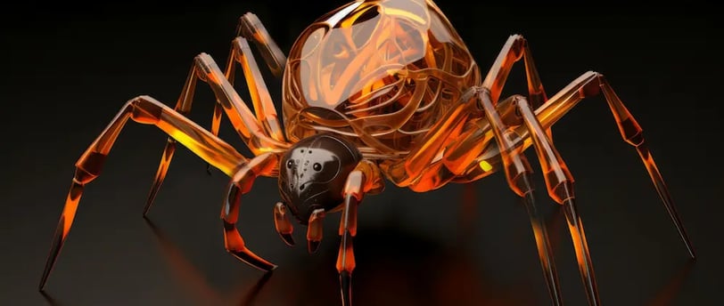 Black Widow's Golden Brooch