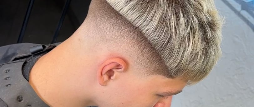 skin fade ant dazytu plauku