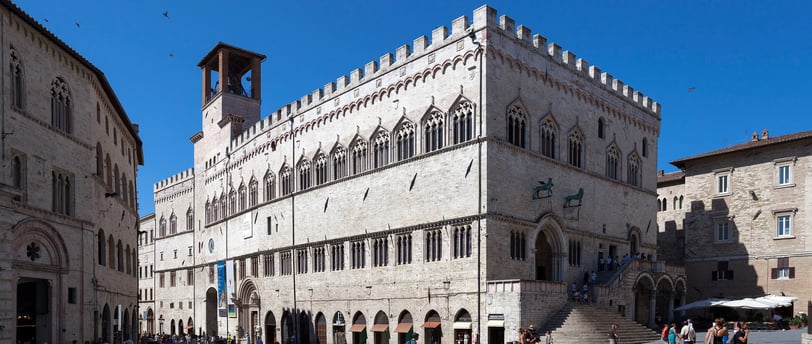 Palazzo dei Priori e sede della Galleria Nazionale dell'Umbria a Perugia