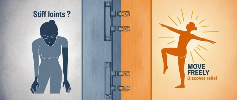 Woman practicing yoga to support joint health naturally