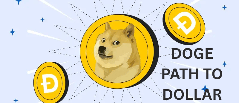 doge path to one dollar