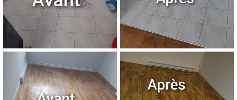 Nettoyage avant et après par raissafl, Montréal