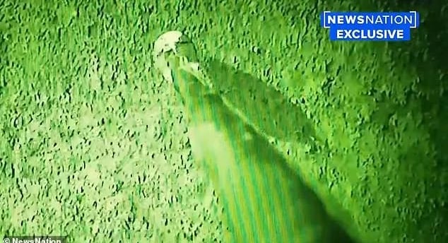 Imagens divulgada pela emissora note americana NewsNation