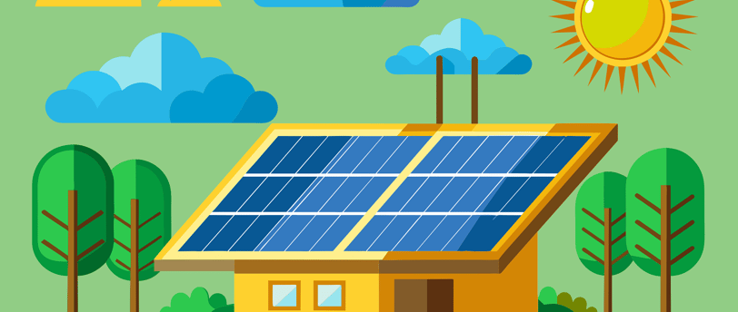 Solar Panels On House