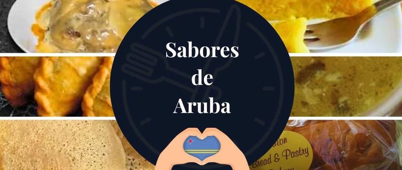 Foto dos pratos tipícos de Aruba.