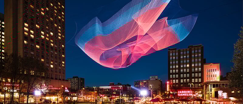 quartier des spectacles Montréal (c)Quartier des spectacles