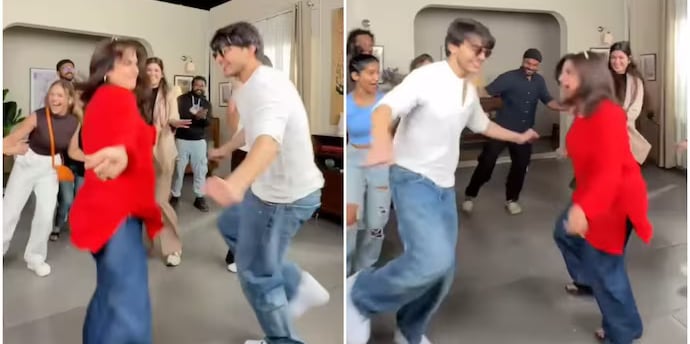 Veer Pahariya sets the internet ablaze with his new dance video.