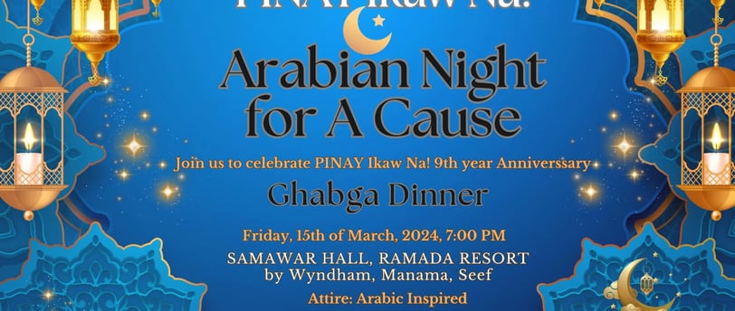 a poster for a ramadan event by PINAY Ikaw Na!