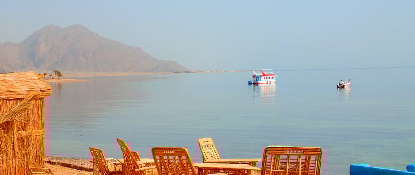 Quiet day on the beach at Bedouin star