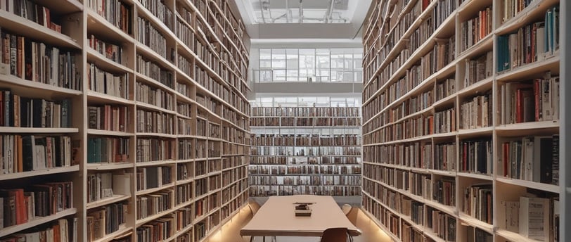 MacBook Air beside gold-colored study lamp and spiral books