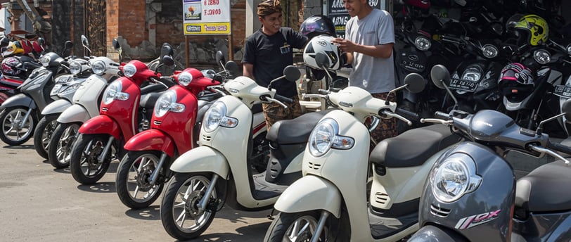 sewa motor murah di bali
