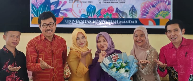 Rektor Unasman dan Jajarannya