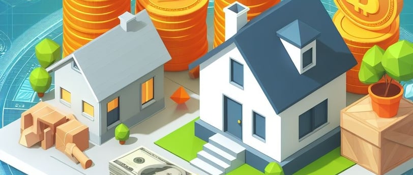 Navega el futuro de la inversión inmobiliaria con criptomonedas