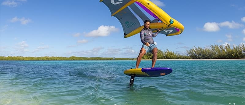 Wing Foiling in the D.R.