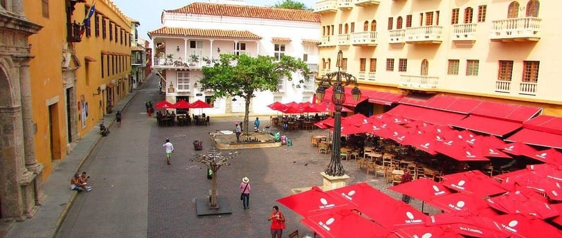 Plaza Santo Domingo, Cartagena de Indias