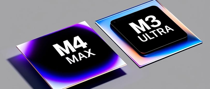 M3 Ultra, M4 Max