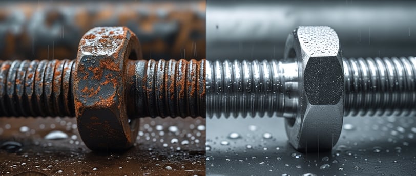 Protect fasteners from rust