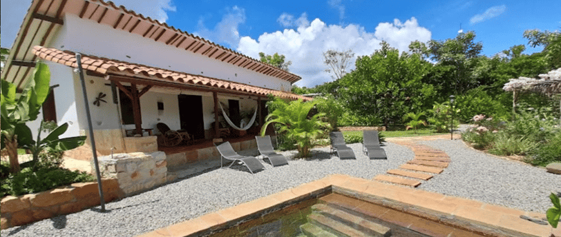 piscina en piedra