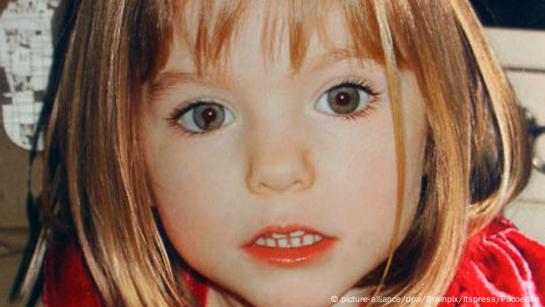 Madeleine McCann lapsena