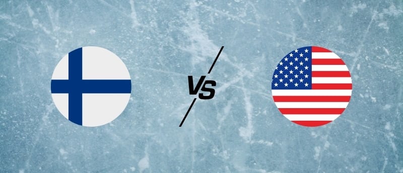 Suomi vastaan yhdysvallat puolivälierässä.