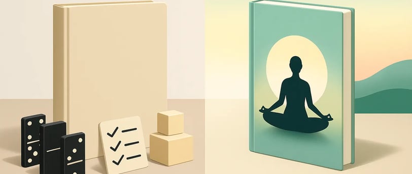 A Comprehensive Comparison of 'Atomic Habits' and 'The Power of Now': Two Paths to Personal Growth