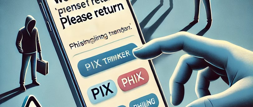 Com a popularização do Pix, os golpes envolvendo essa tecnologia se tornaram mais sofisticados. Um dos mais comuns é o Golpe