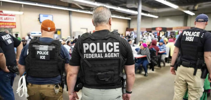 Federal Agents arrest illegal migrants in Mississippi 